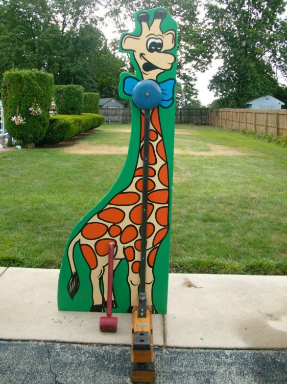 Giraffe Kiddie Striker