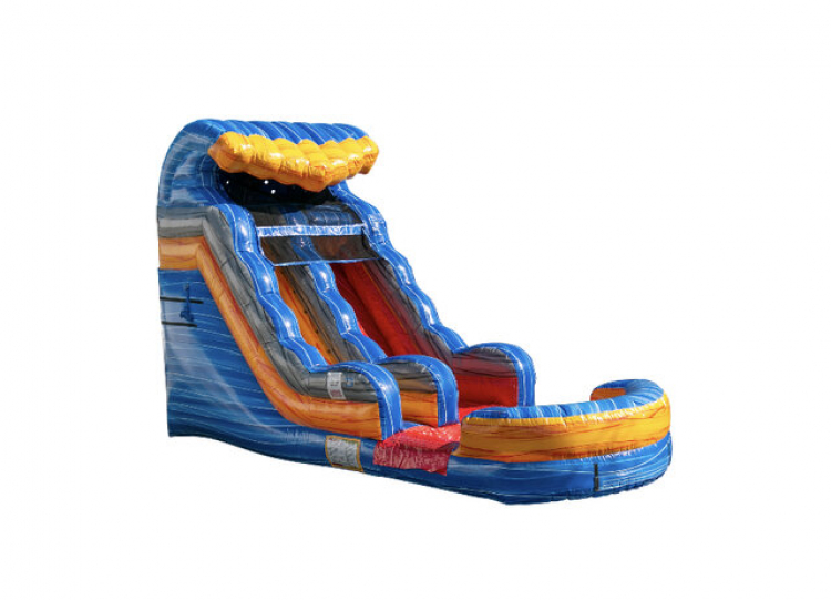 Fireblast Tsunami 15ft Water Slide