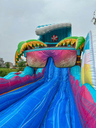 IMG 0578 1750244510 Beach Life 20ft Double Lane Water Slide