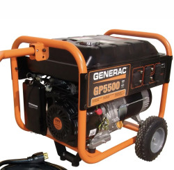 Generator with 1 Tank of Gas - Generac 5500