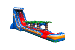 Volcano Falls 27ft Double Lane Water Slide